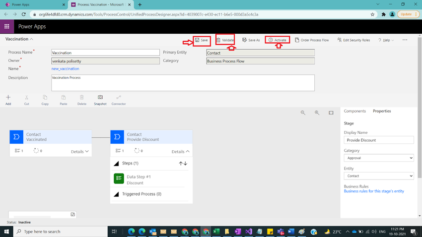 Understand BPF Stages and Data Steps in Dynamics CRM